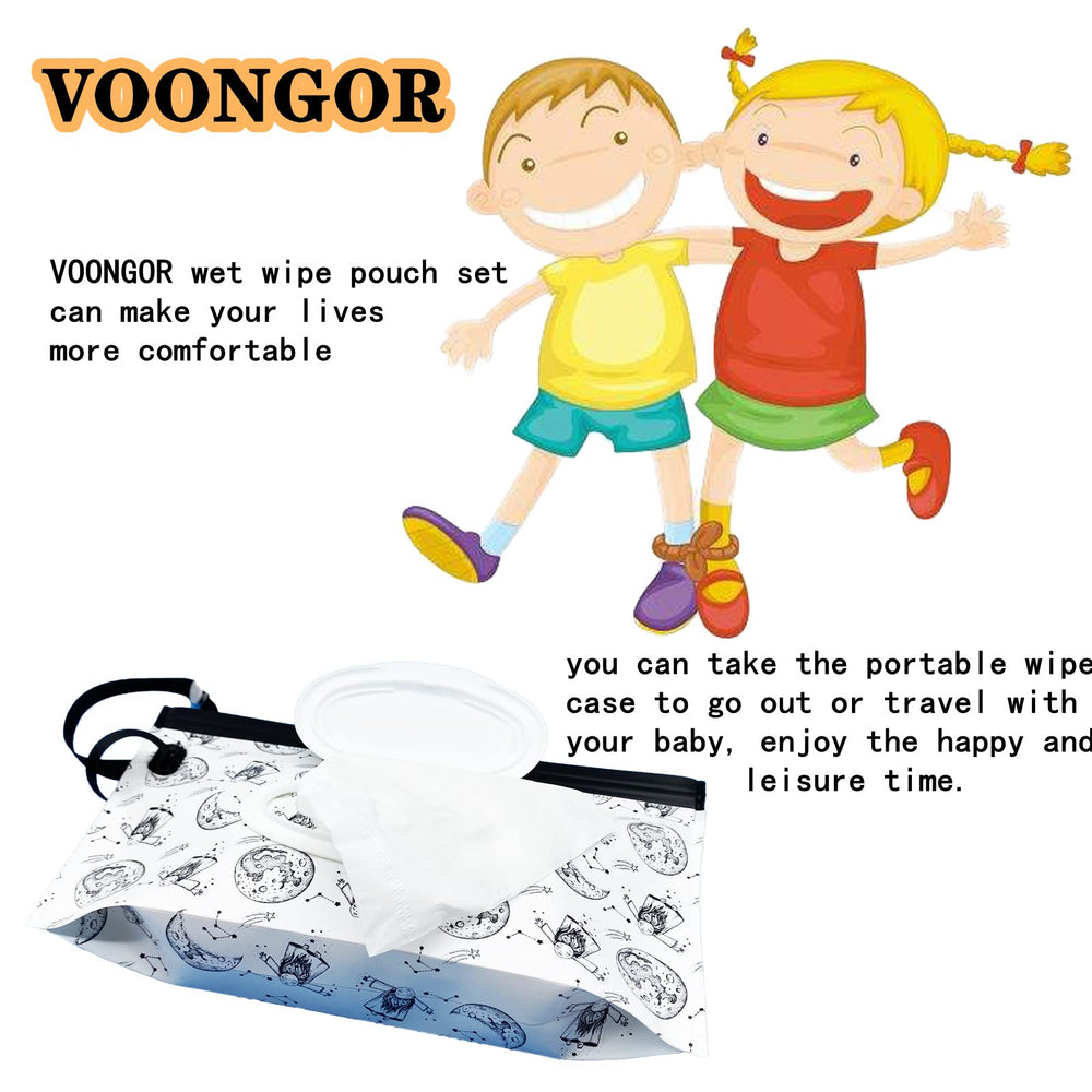 VOONGOR case measures 9.45 by 5.5 inches for compact packing