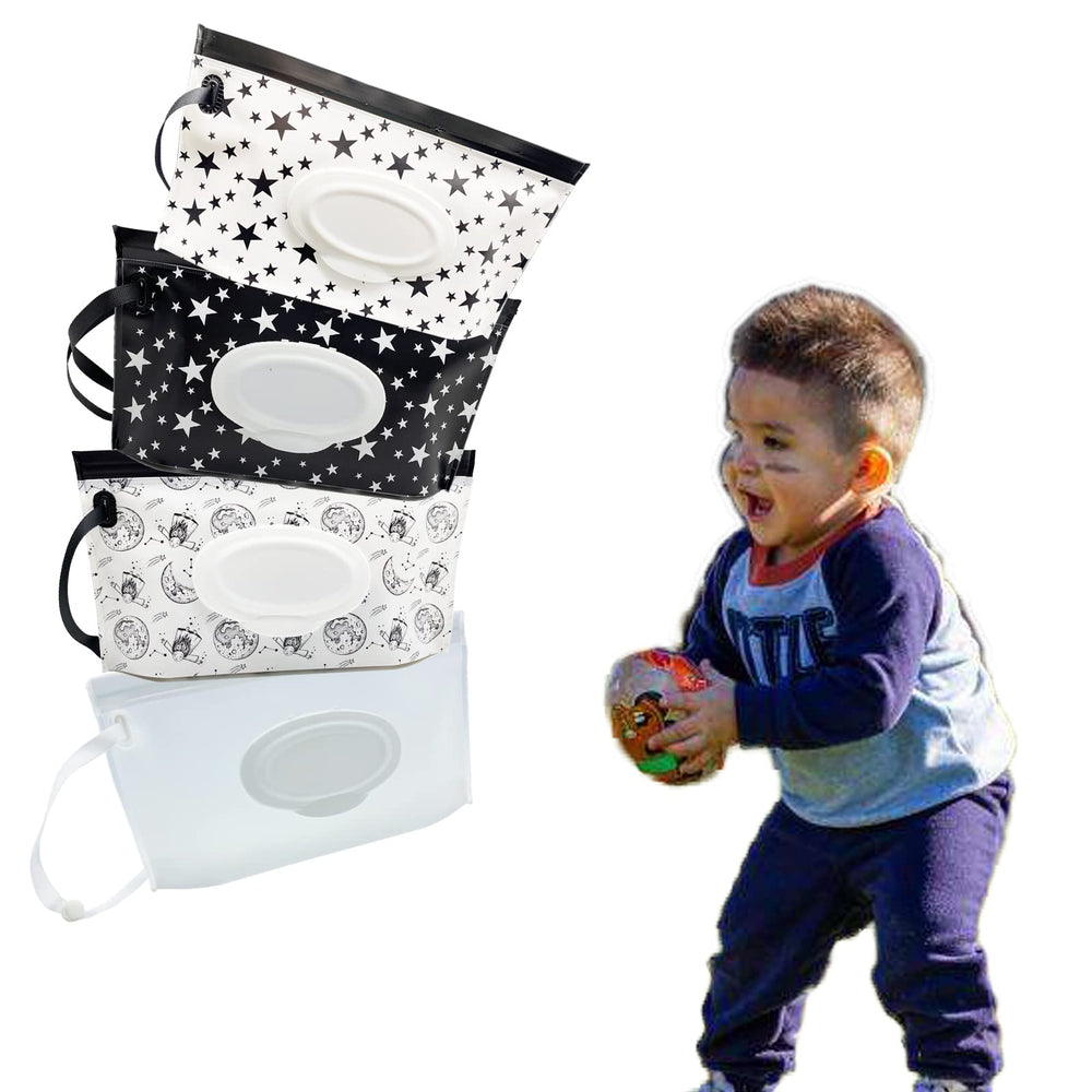 VOONGOR wipe pouch on car seat for convenient cleanup
