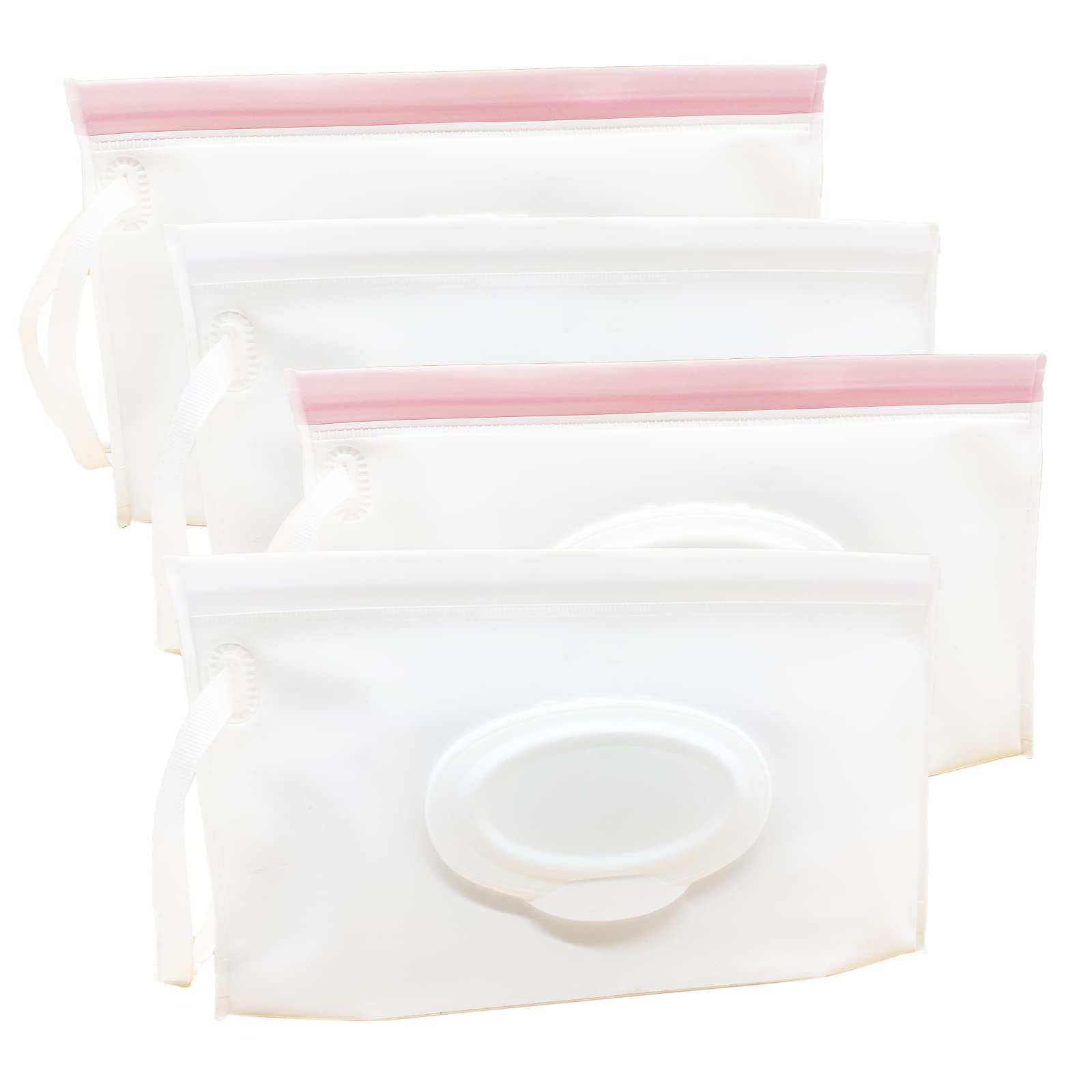 VOONGOR wet wipe pouch opened for quick access during a diaper change