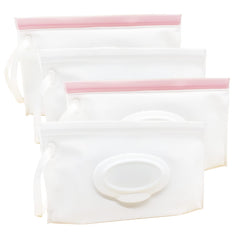 VOONGOR wet wipe pouch opened for quick access during a diaper change