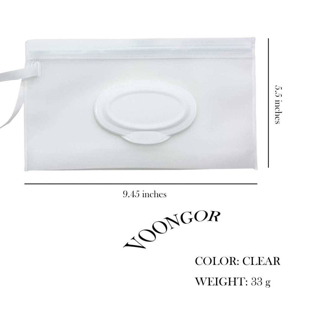 VOONGOR wipe pouch worn on wrist for on-the-go use
