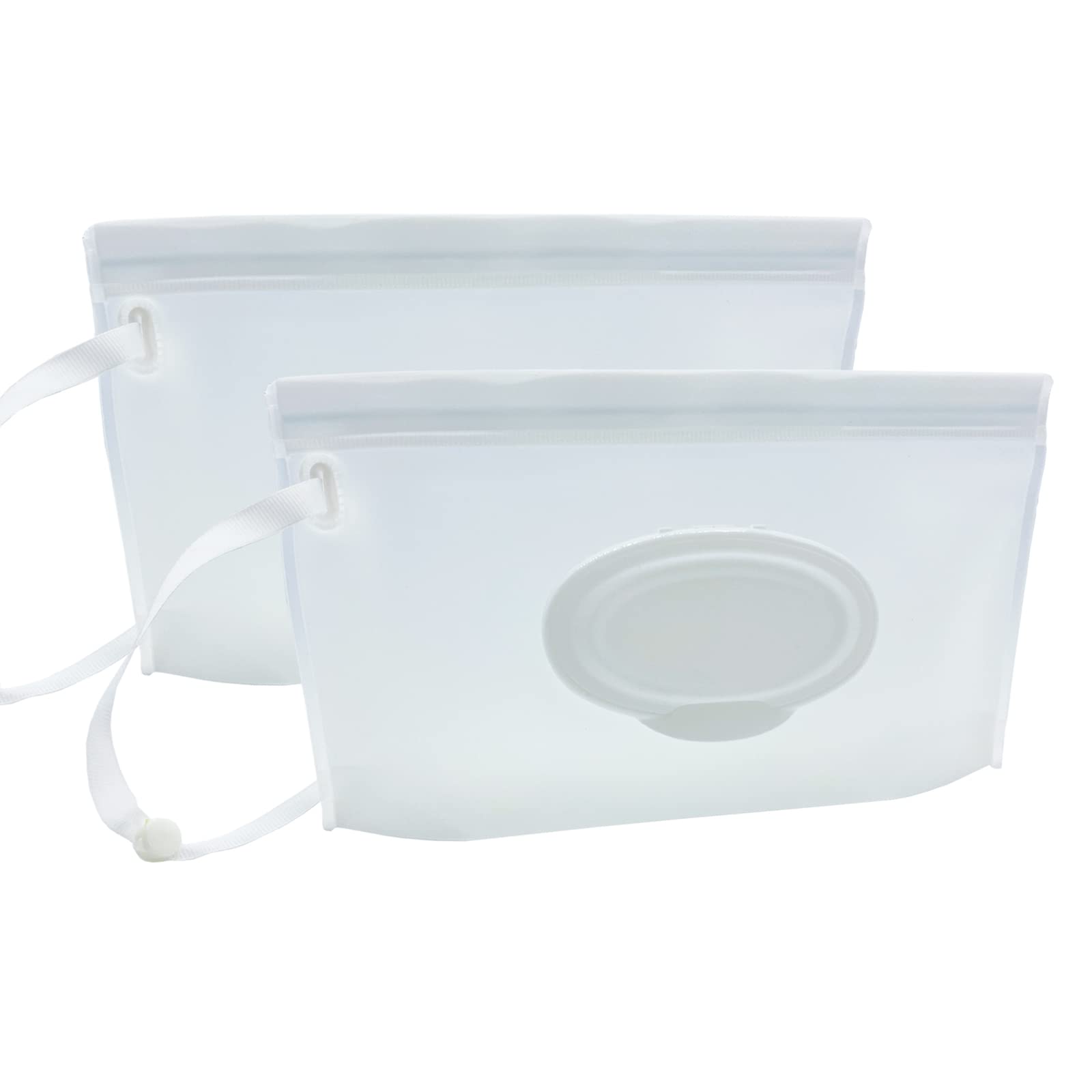 VOONGOR wipe pouch zipper open for easy refills and moist wipes