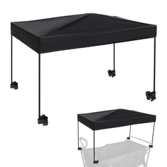 VOONKE wagon canopy cover setup ready to shield gear from sun