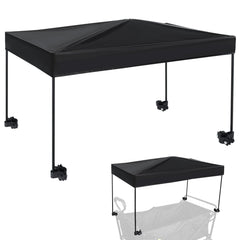 VOONKE wagon canopy cover side view shielding gear outdoors