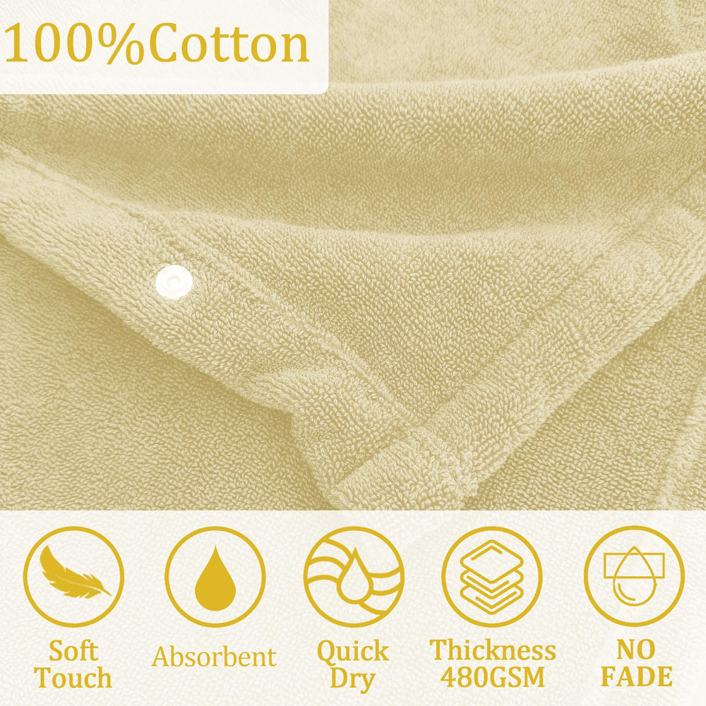 VOOVA & MOVAS baby hooded towel; gift-ready packaging for new baby celebrations