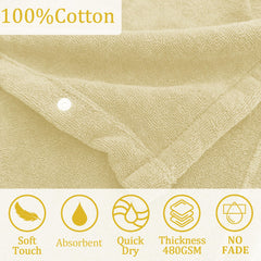 VOOVA & MOVAS baby hooded towel; gift-ready packaging for new baby celebrations