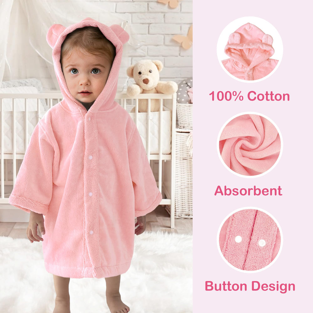 VOOVA & MOVAS hooded design highlights bear ears for warmth.