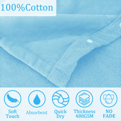 VOOVA & MOVAS towel with ultra-absorbent fabric for quick drying
