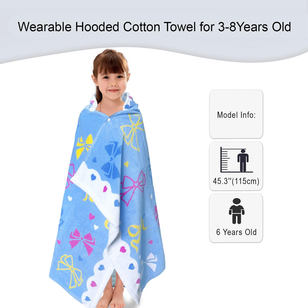 VOOVA & MOVAS kids towel 30x50, perfect size for growing children.