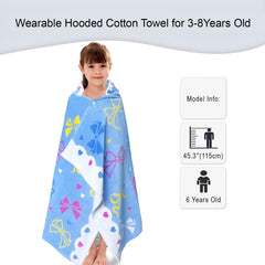 VOOVA & MOVAS kids towel 30x50, perfect size for growing children.