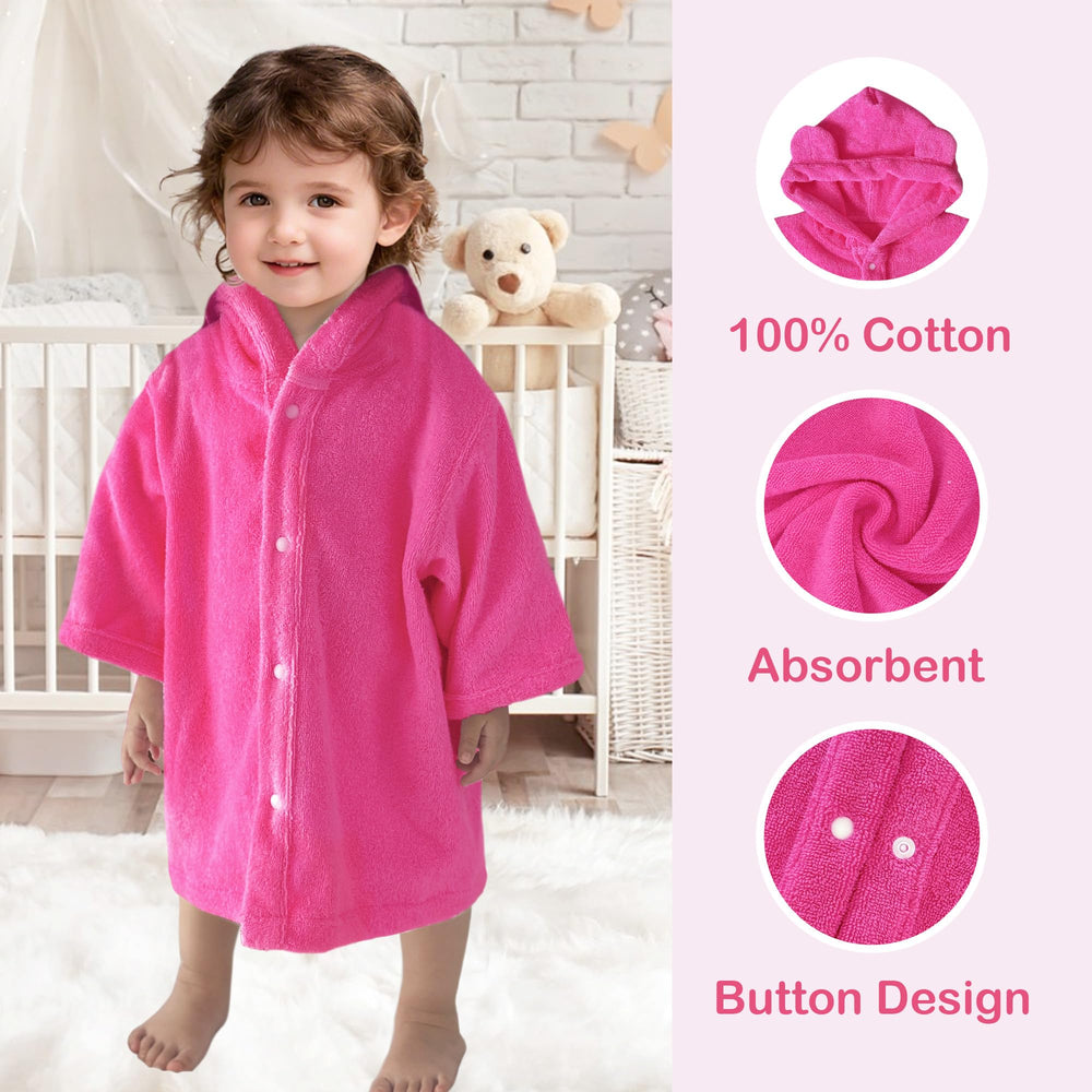 VOOVA and MOVAS ultra-soft material delivers quick-drying warmth after baths, encouraging cozy snuggles.