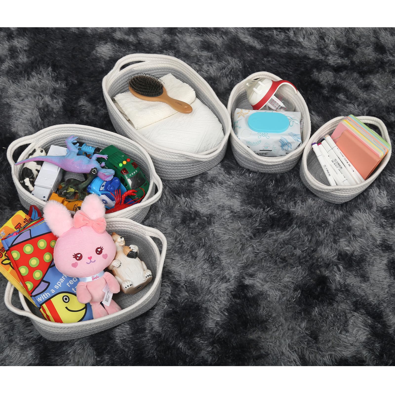 VOOWO baskets are easy to wash and maintain clutter-free spaces.