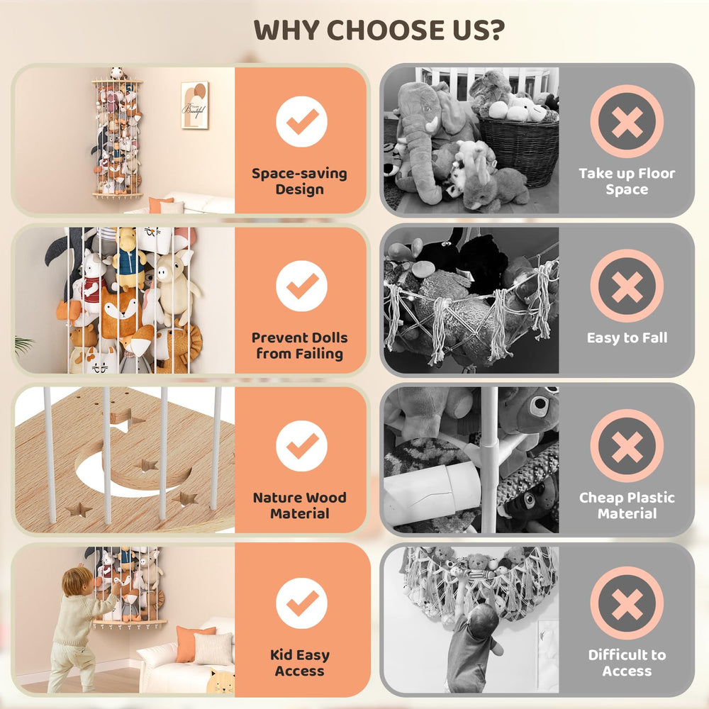 VORTULIUK nursery-wall organizer ideal for playroom decluttering