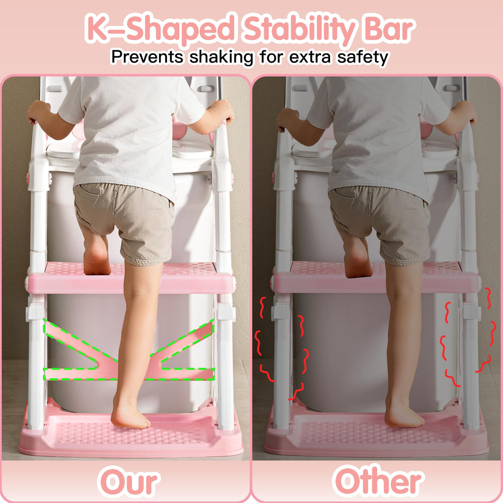 Vorykido potty seat splash guard helps keep the bathroom clean during training.