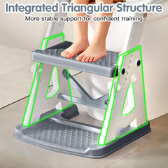 Vorykido triangular-stability design with non-slip pads for secure seating.