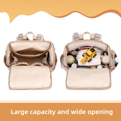 vosmles diaper bag laptop compartment keeps devices secure during travel