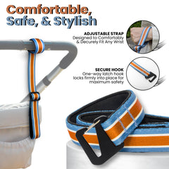 Votrali safety wrist strap adjustable-fit focus customizable comfort for different users.