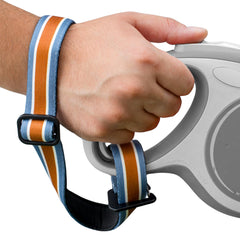 Votrali safety wrist strap dog-leash focus helps keep pets close during walks.
