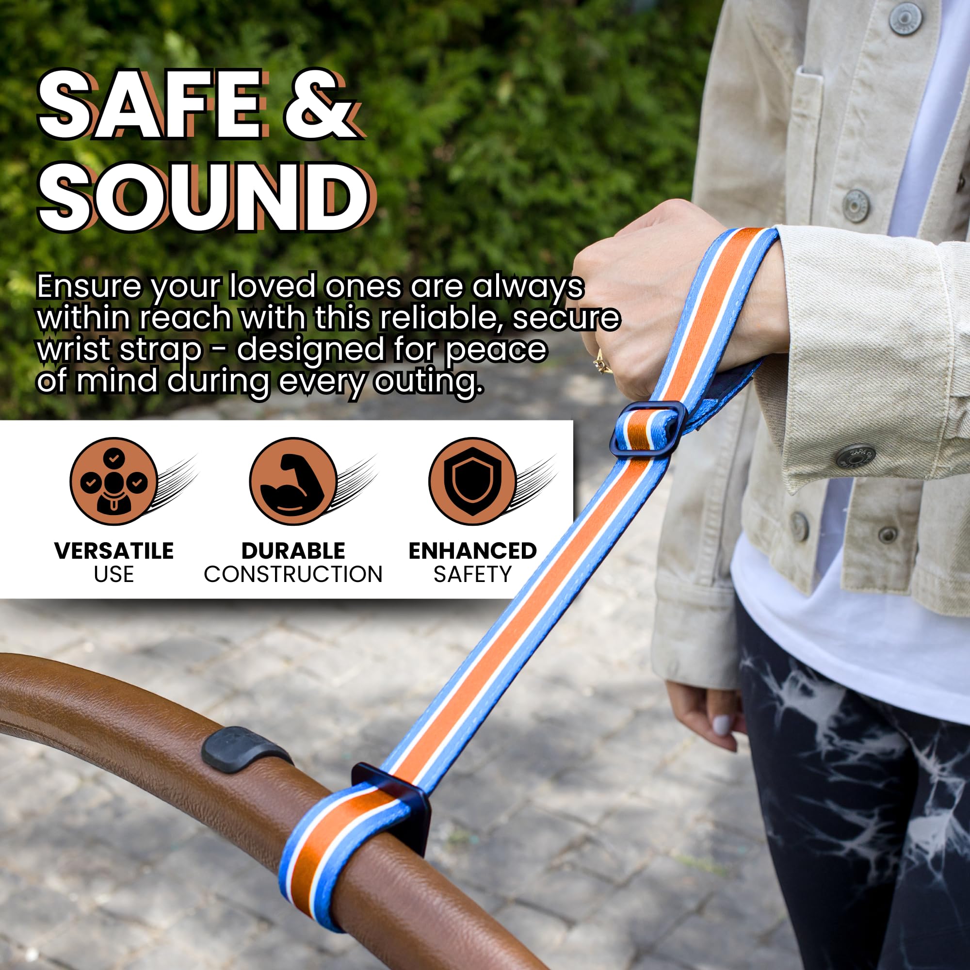 Votrali safety wrist strap durable-nylon focus offers long-lasting performance and resilience.