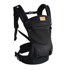 vrbabies baby carrier front carry bonnet offers sun protection and privacy during outdoor wear.