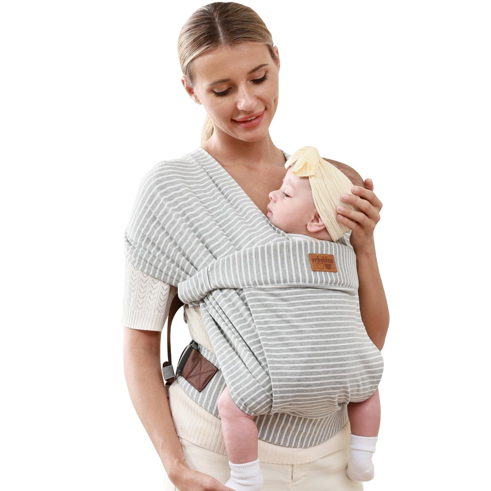 vrbabies baby wrap soft cotton texture detail for gentle skin contact
