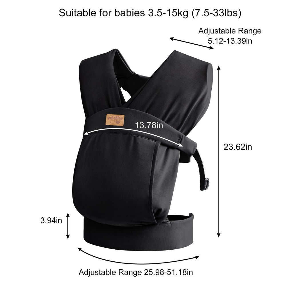 vrbabies-toddlers-ready carry view suggests versatile use from newborns to toddlers.