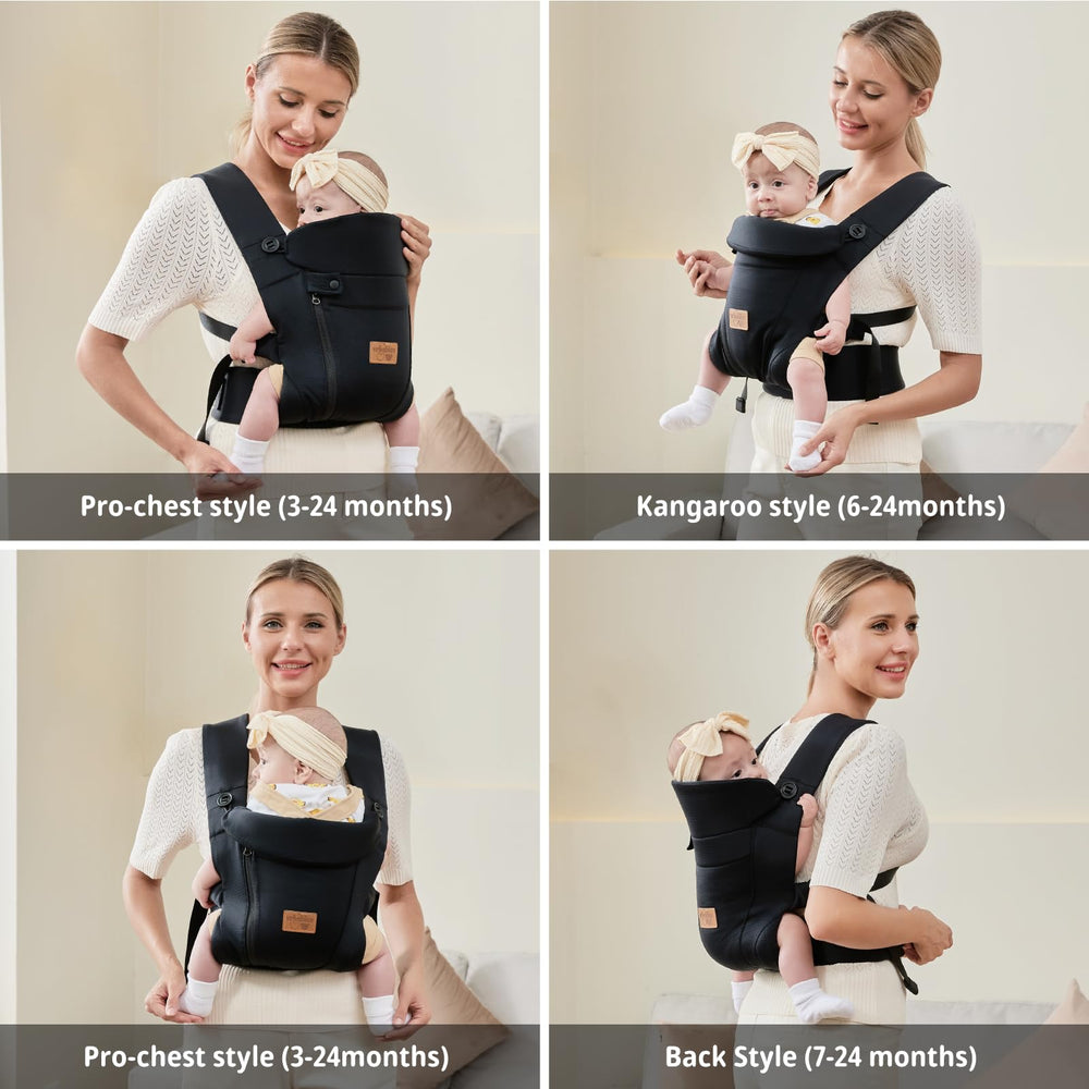 vrbabies weight-distribution-back-support reduces caregiver strain during longer wear.