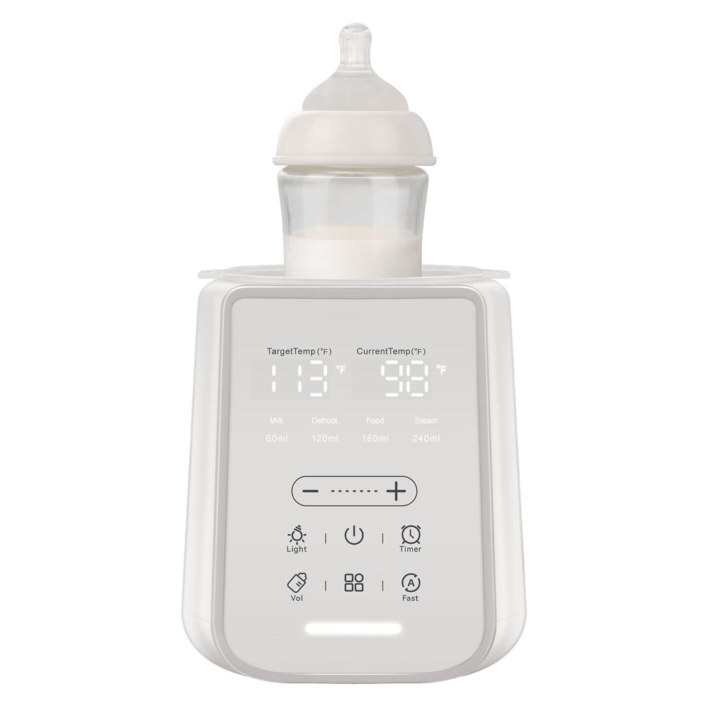 Vroyuir baby bottle warmer with digital display and precise timer