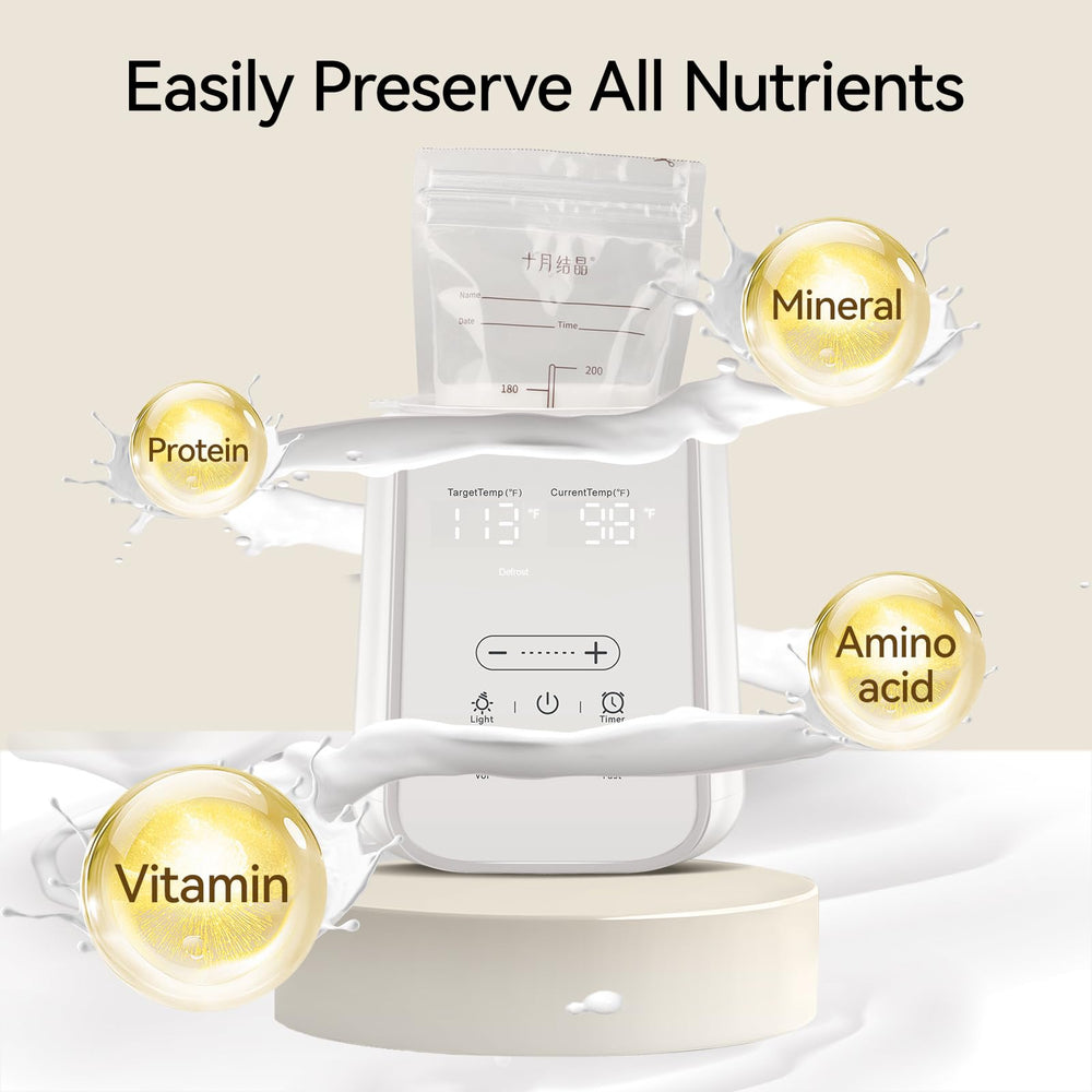 Vroyuir thawing breast milk safely before feeding