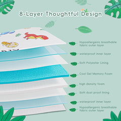 VRSHOAT removable-washable-cover simplifies cleaning after messes.