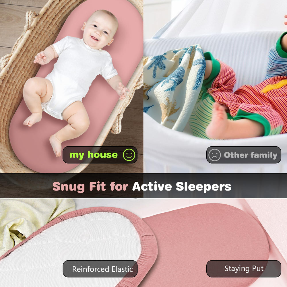 Vruelia breathable muslin promotes airflow for comfortable naps.