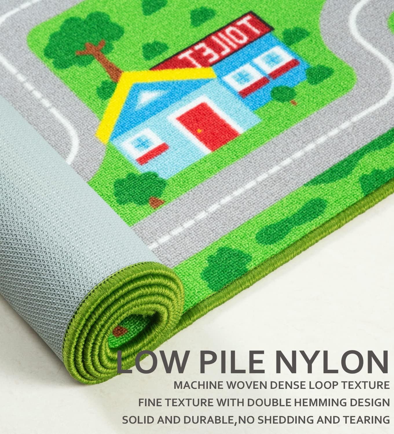 VSIWB kids carpet playmat shown in living room setup for everyday active fun.