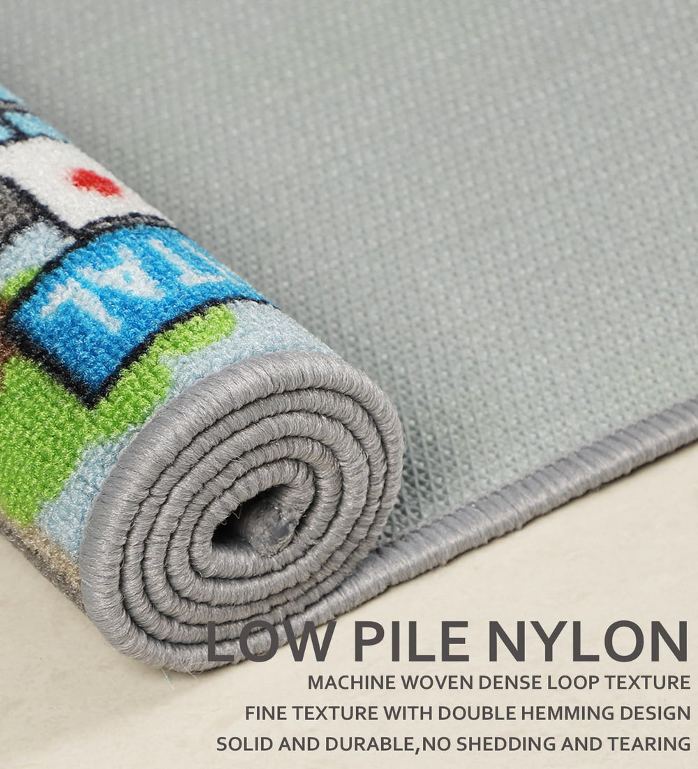 VSIWB Rollable rug for easy storage and setup in small spaces