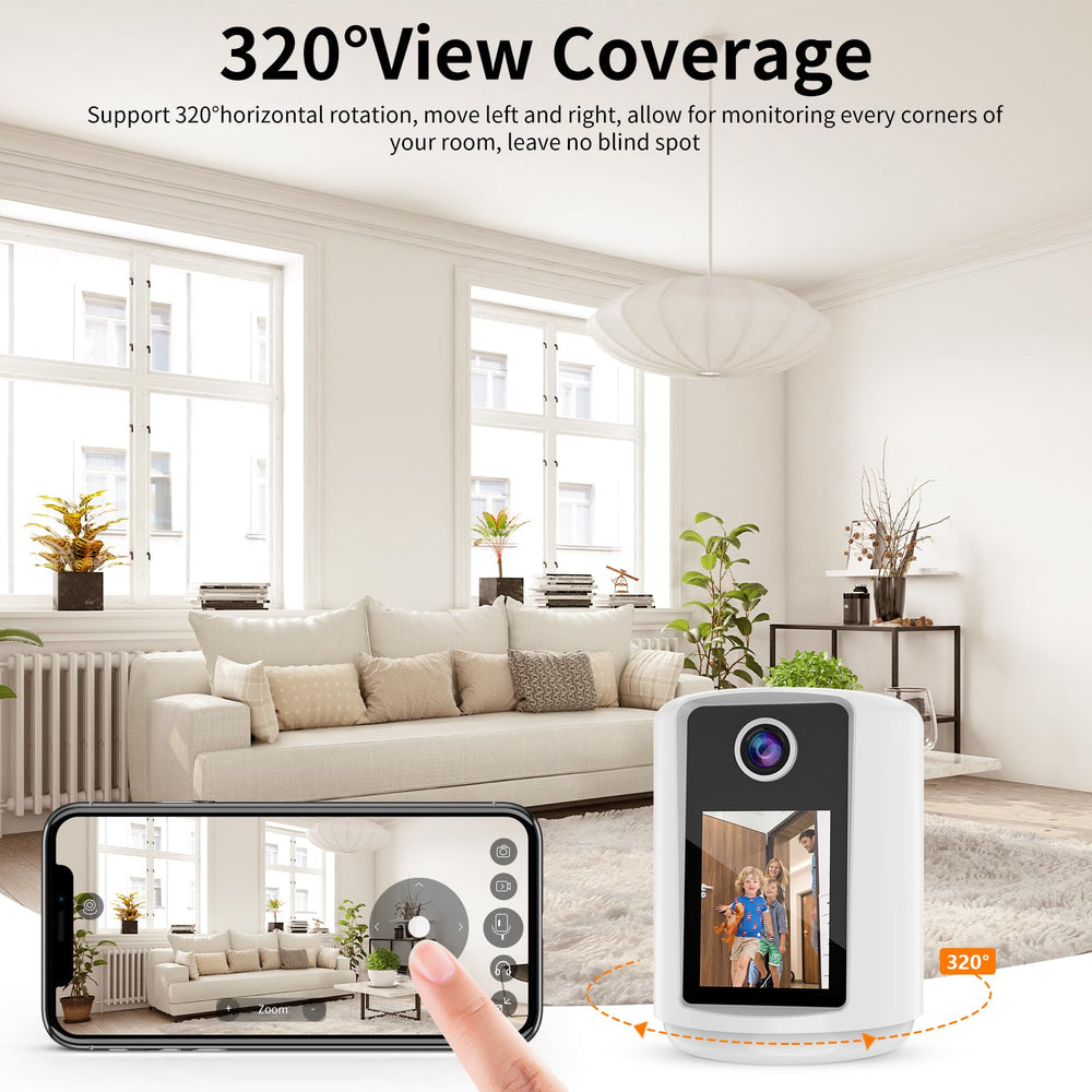 VSTARCAM infrared night vision delivers clarity in low light.