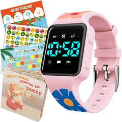 VTAIGE toddler potty watch display supports independent bathroom timing with friendly reminders.