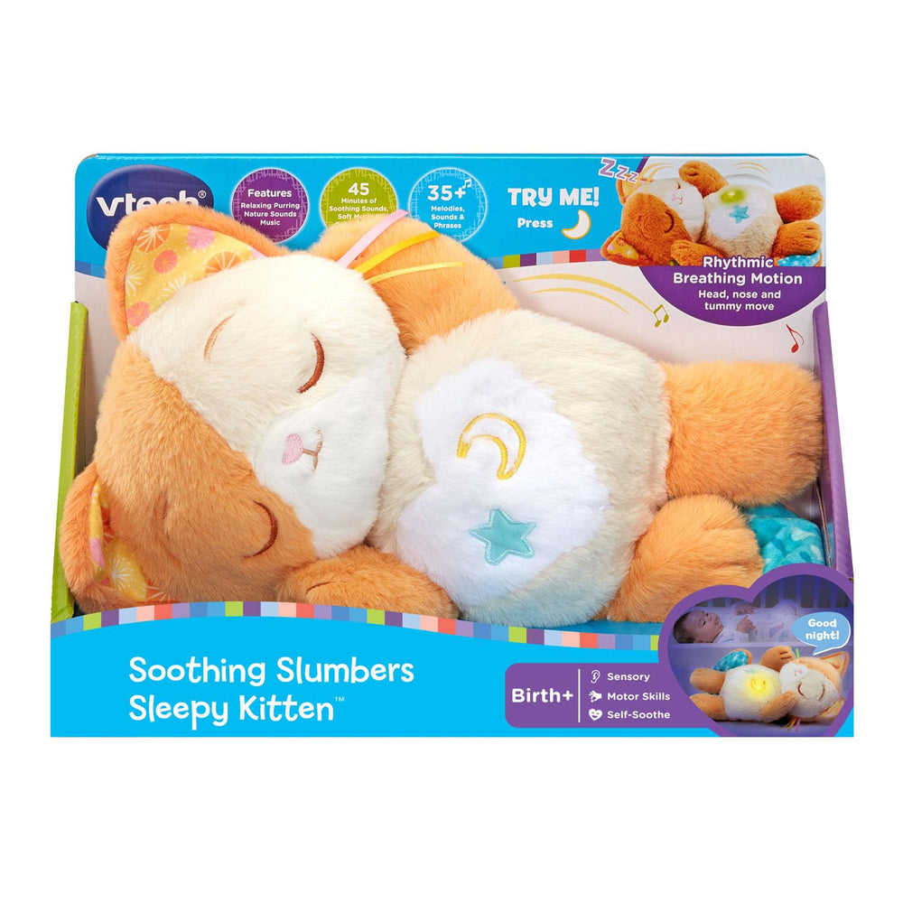 VTech Sleepy Kitten demo batteries included for quick setup