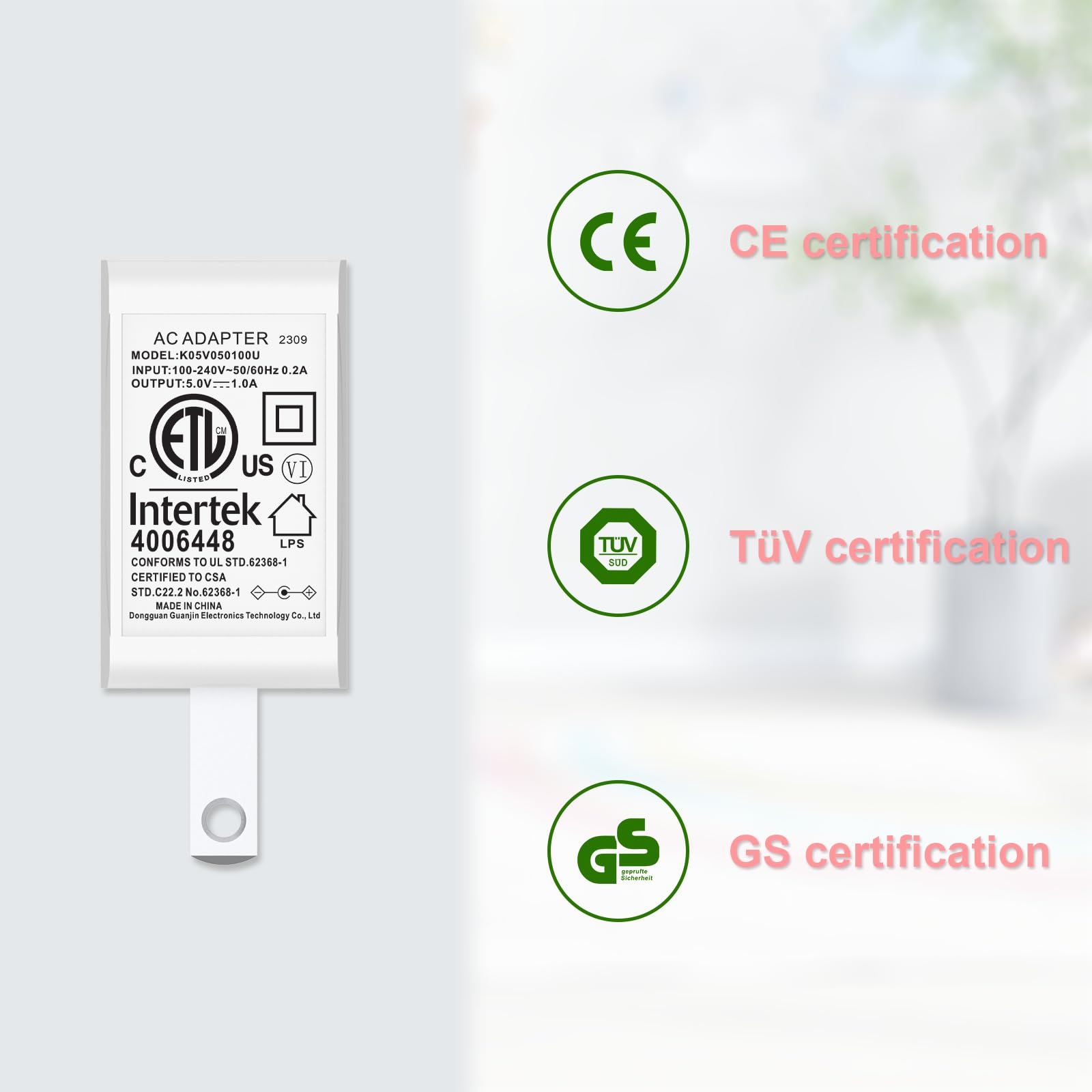 VTimes replacement charger with a durable build for daily use.