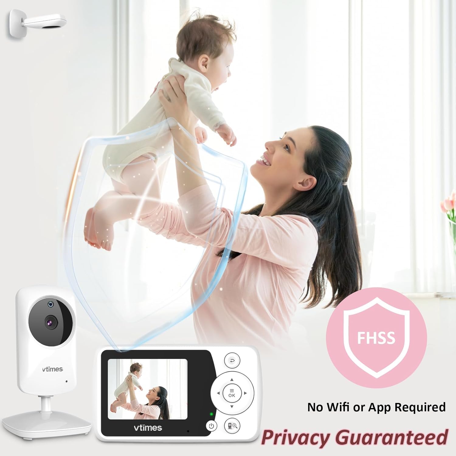 VTimes eco mode captures energy-saving functionality with auto wake on sound.