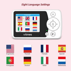 VTTimes Baby Monitor: Eco mode saves battery while staying responsive.