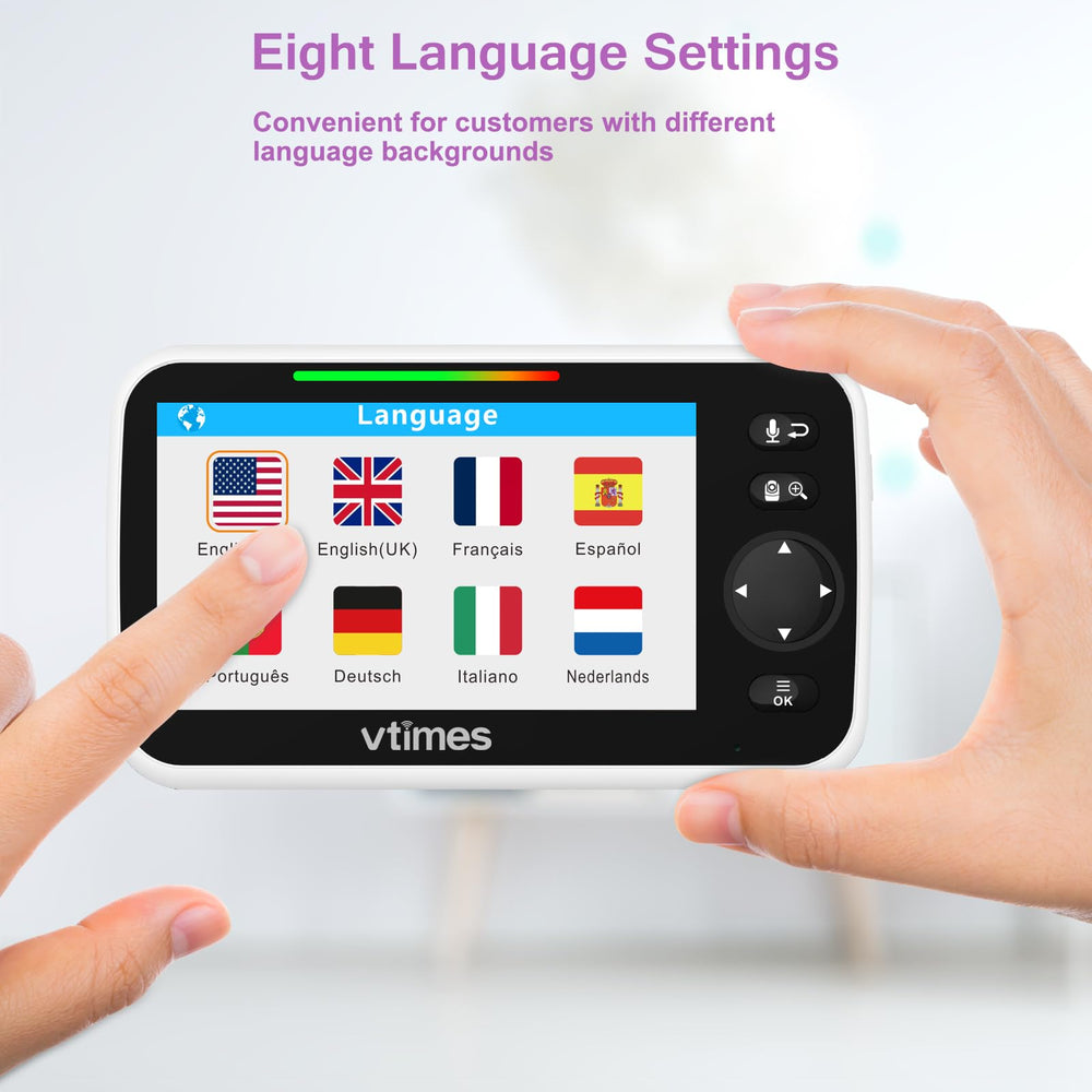 VTimes no-wifi video monitor keeps feed private and local