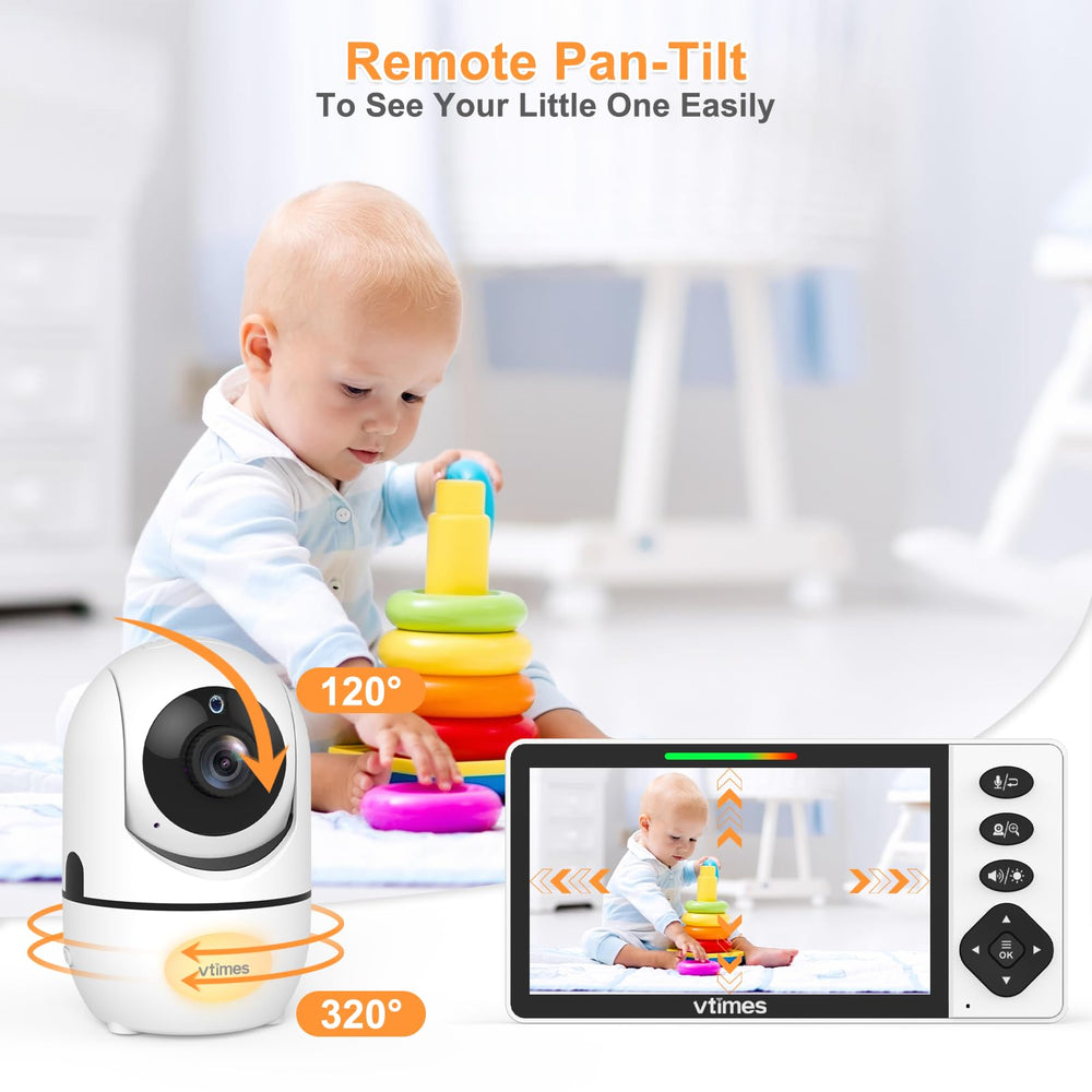 VTimes camera with pan-tilt-zoom for versatile viewing angles