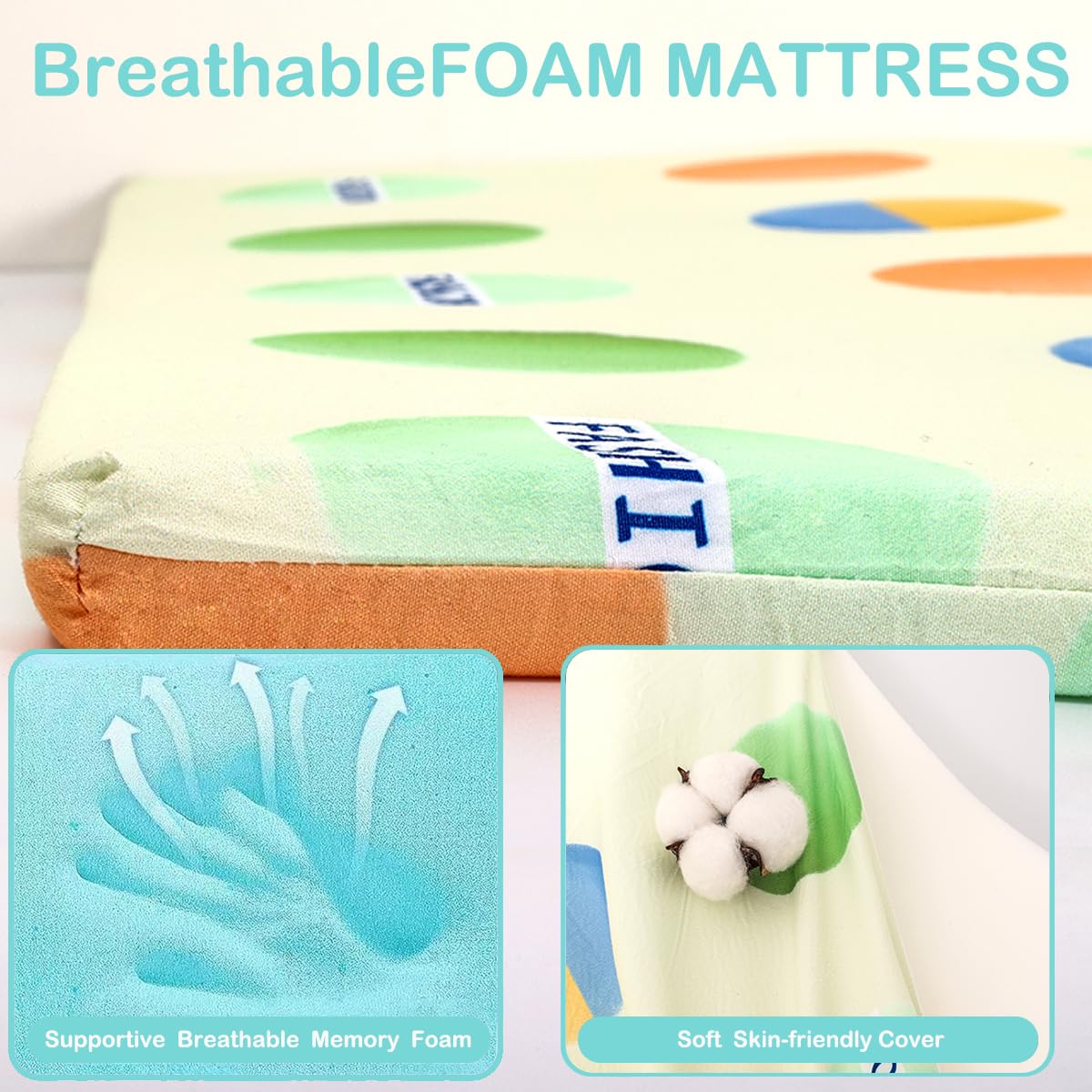 VUCWS high-density foam delivers supportive comfort for healthier growth during play