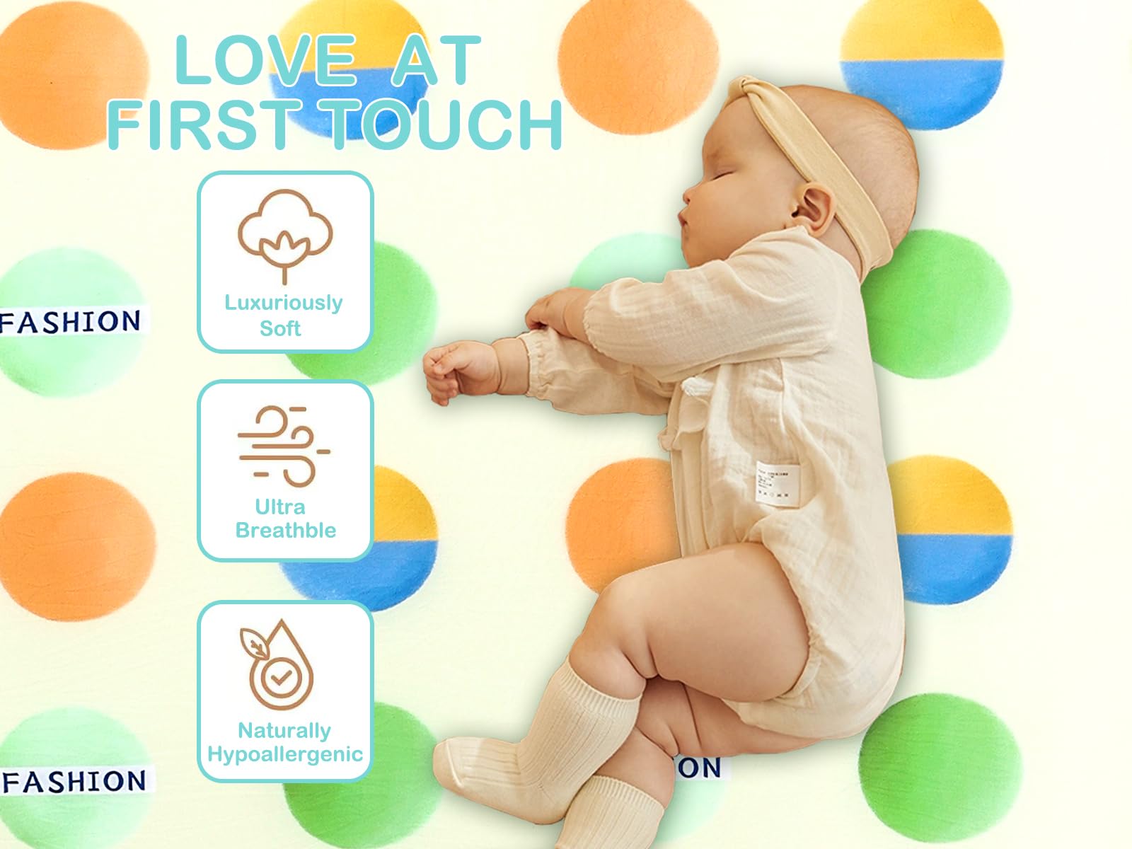 VUCWS spine-supportive pack-n-play mattress supports proper posture as babies grow