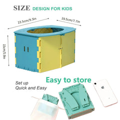 VUFVOID travel potty disposable bag compatibility for mess-free use