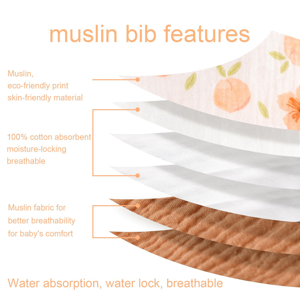 Vuminbox Muslin Bib Daily Use Outings supports versatile protection during outings