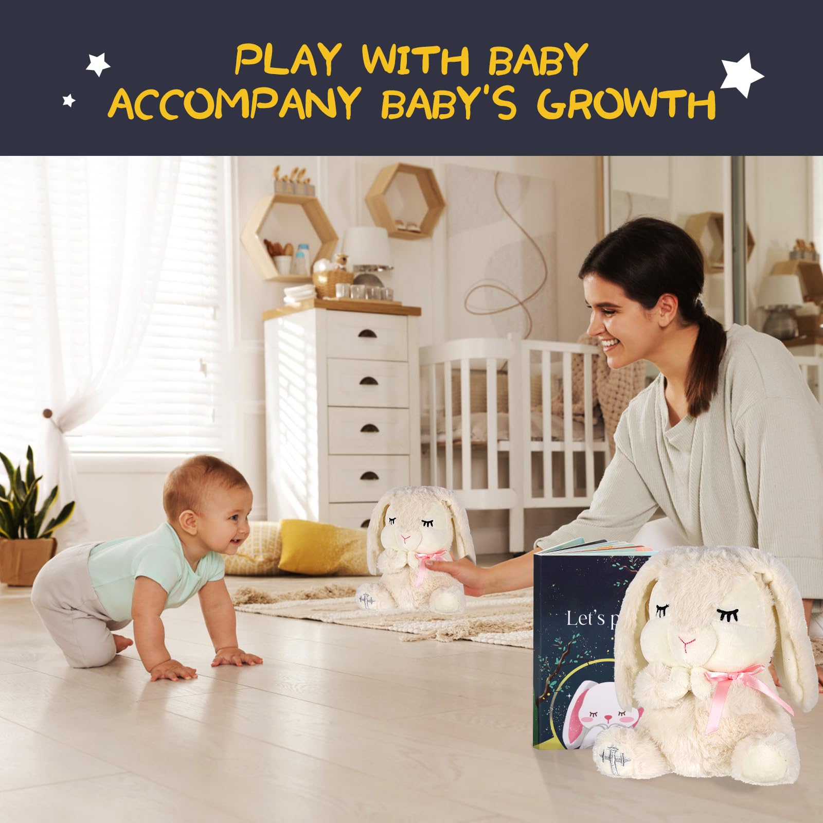 VUNCESSIN Baby gift set for christening or Easter celebrations.