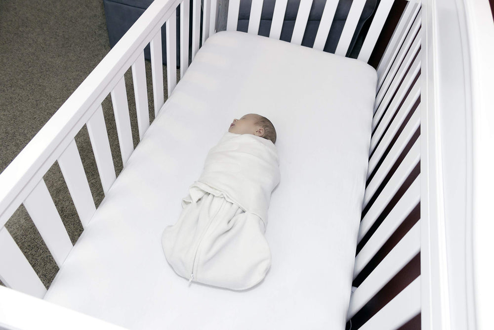 Vusee no-drill wall shelf for baby monitor organizes cords and saves wall space.