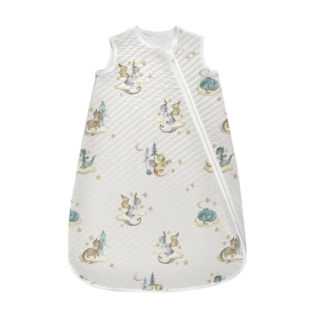 vvfelixl Dragon Baby sleeping bag top view shows cozy warmth and soft cotton comfort
