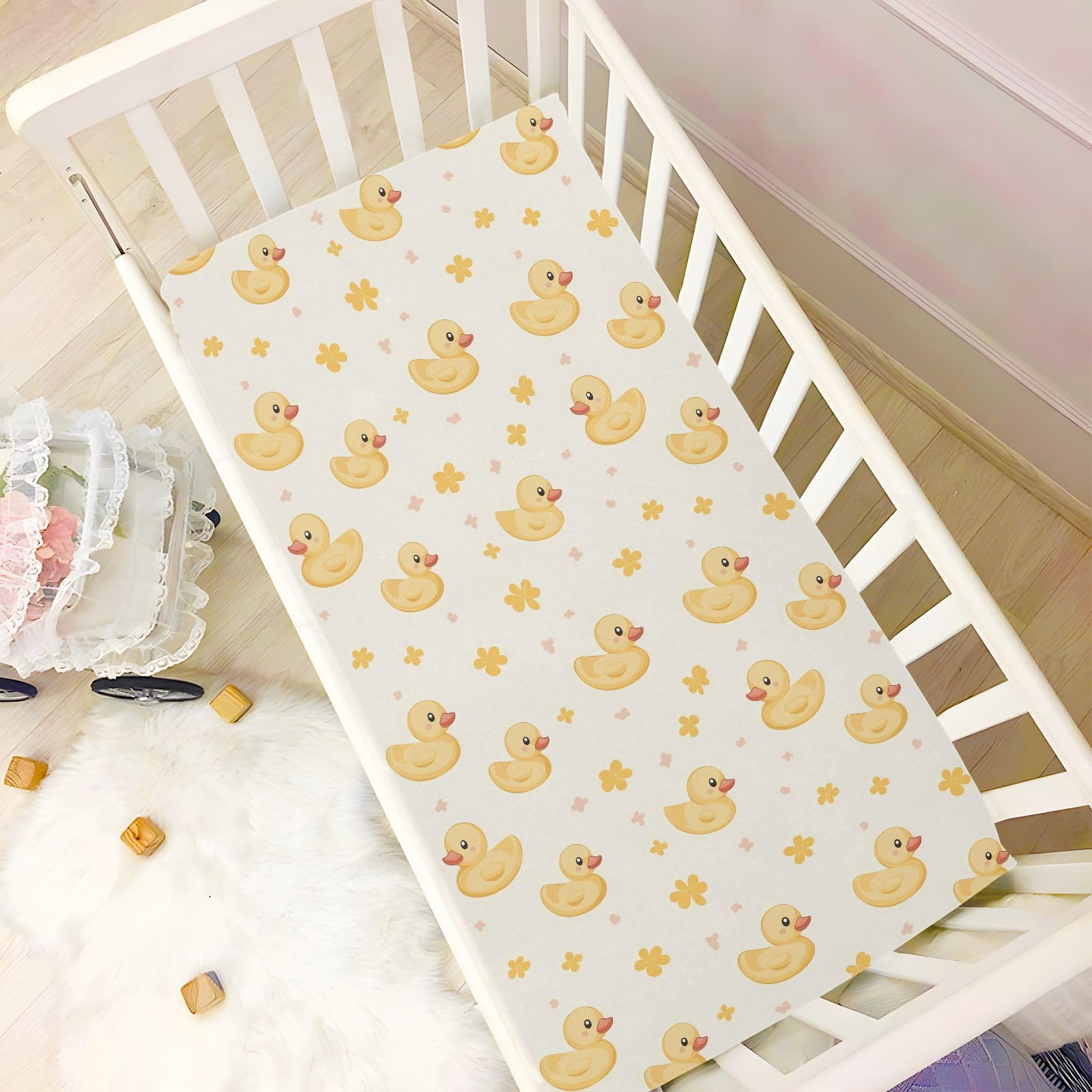 vvfelixl m-size 52x28x9in crib sheet fits standard cribs and toddler beds