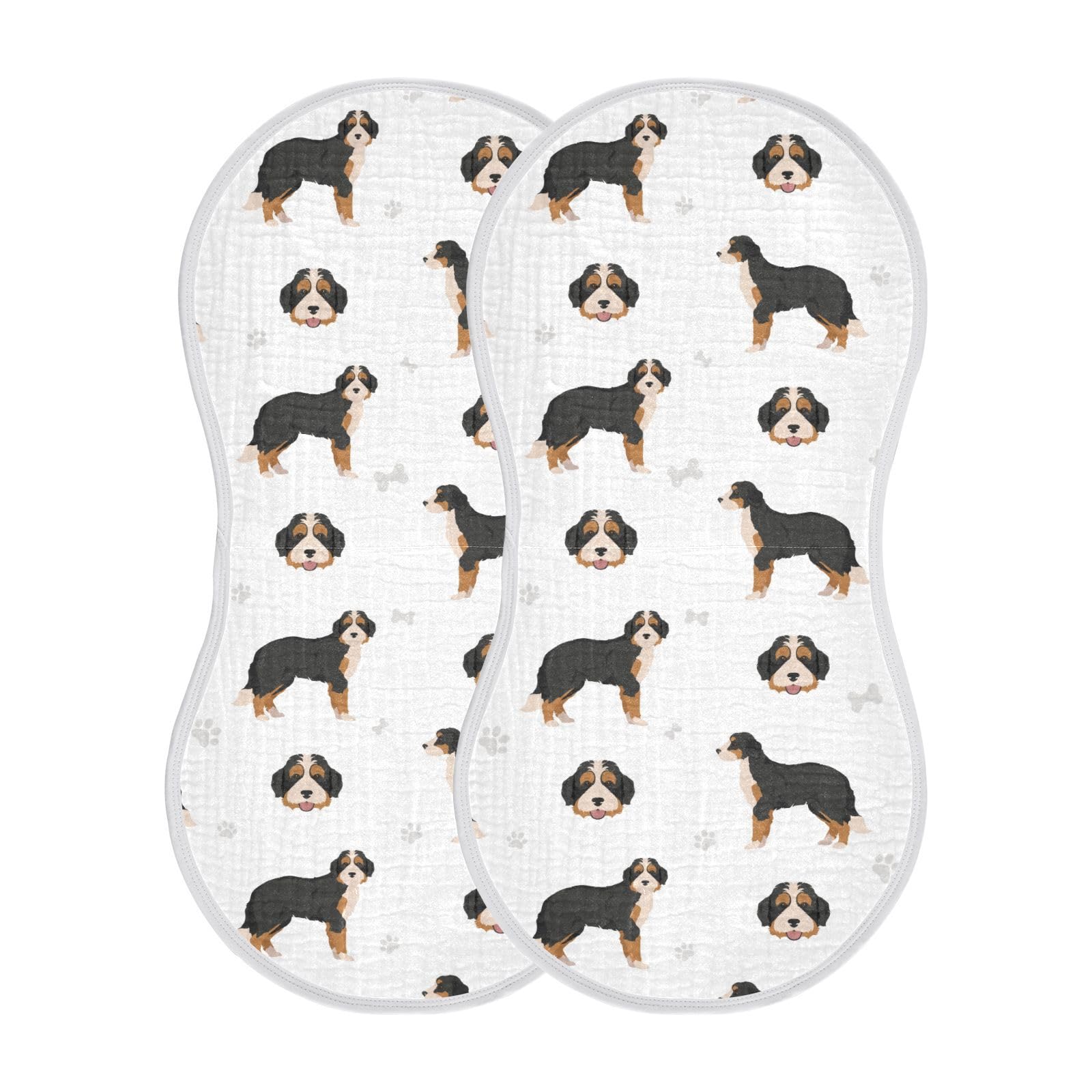 vvfelixl muslin burp cloth suitable as teething cloth and slobber wipe.